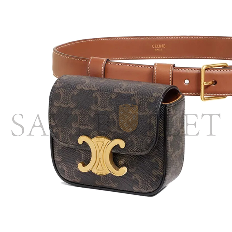 CELINE MINI BELT BAG 45BCN2AH.04LU (11*8*4cm)